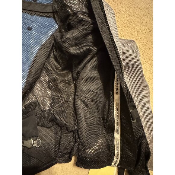 Women’s Joe Rockets Motorcycle Jacket Medium Black/Grey With Pads NEW - Picture 10 of 16